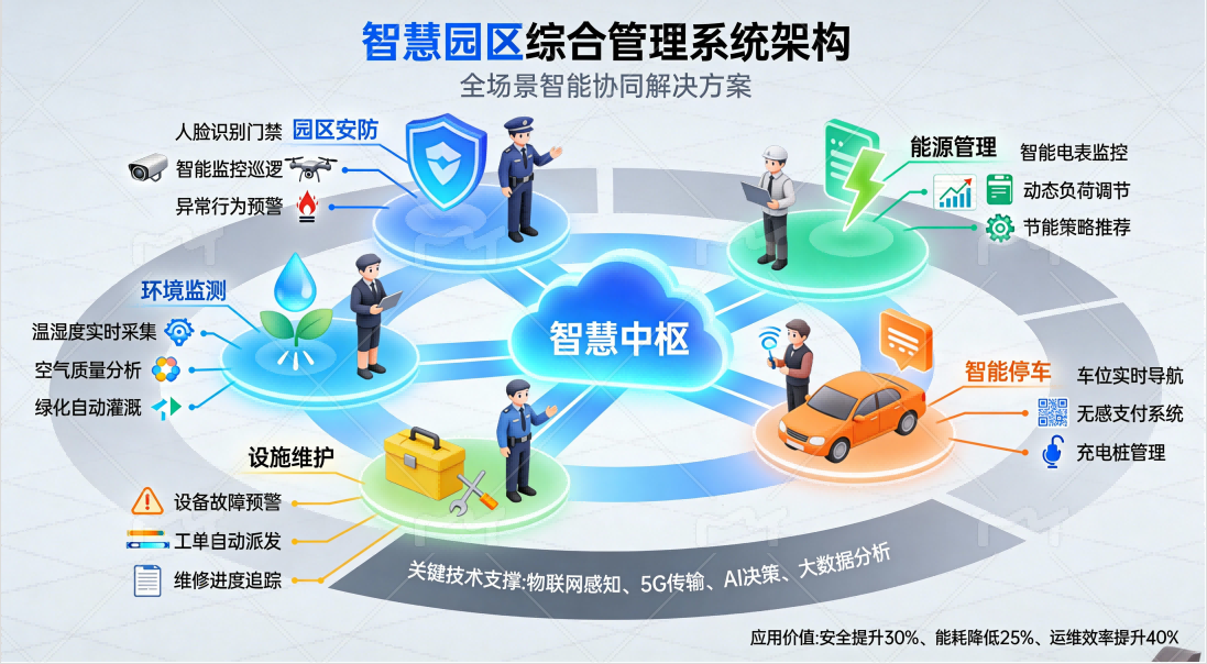 智慧园区业务全景图