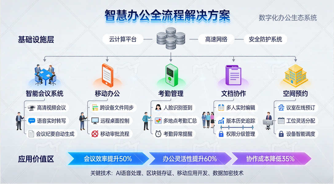智慧办公业务全景图