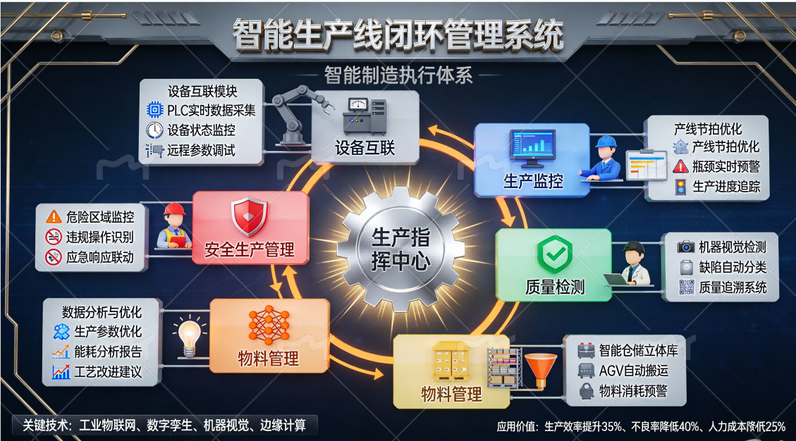 智能生产线业务全景图